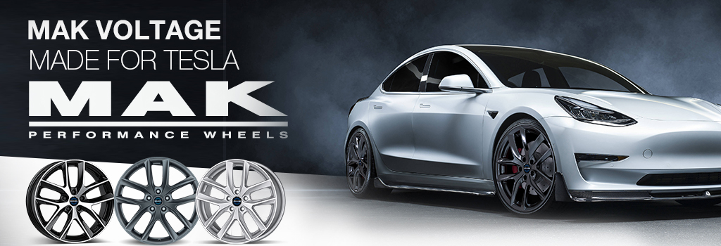MAK wheels for Tesla
