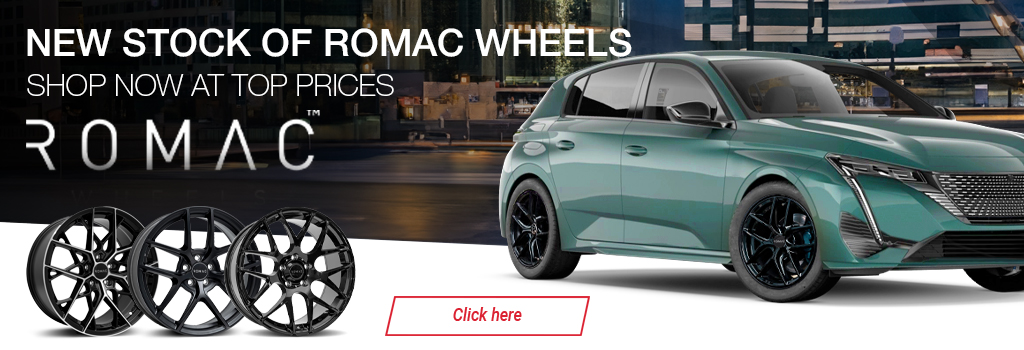 Romac Wheels Now at Top Prices